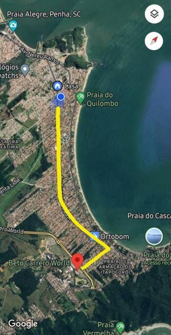Kitinete Girassol 1 - Penha Sc - Beto Carrero别墅 外观 照片
